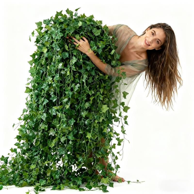 Sphagnum Moss Dry - 24 PCS Total 19m/755inch Ivy Garland