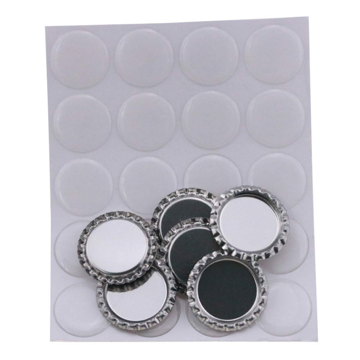 100PCS New Clear Epoxy Resin R - Plastic Dome Clear recension och pris