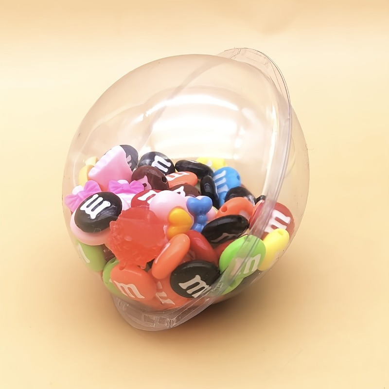 10pcs/set DIY Plastic Candy Do - Plastic Dome Clear recension och pris