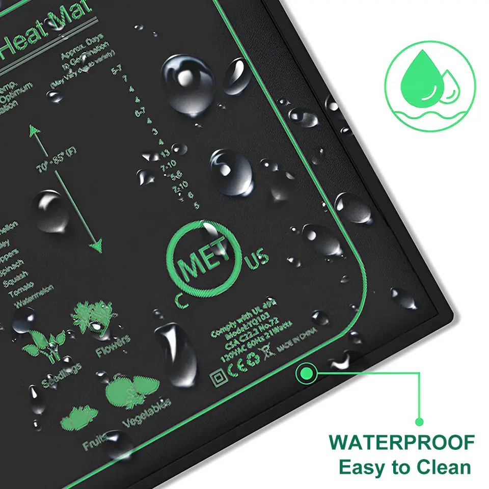 10/25/50CM Seedling Heat Mat I - Heat Mat Seedling recension och pris