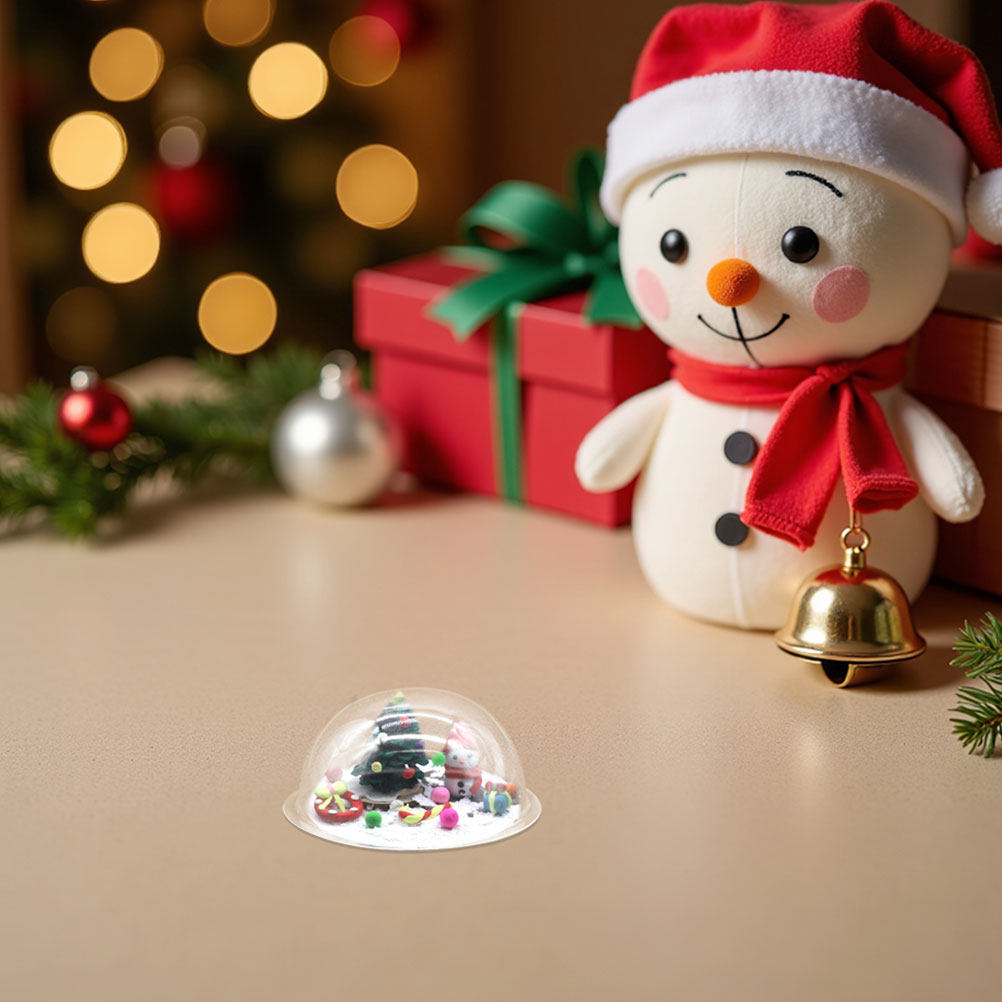30Pcs DIY Clear Plastic Dome C - Plastic Dome Clear recension och pris